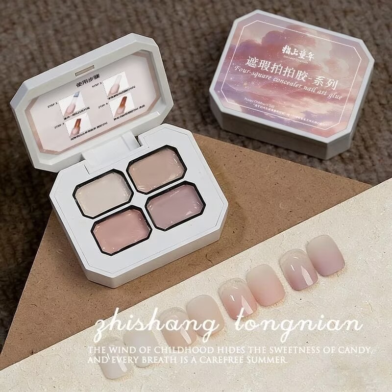 Photography Design - 4 Warna Concealer Gel Lukis Gradasi
