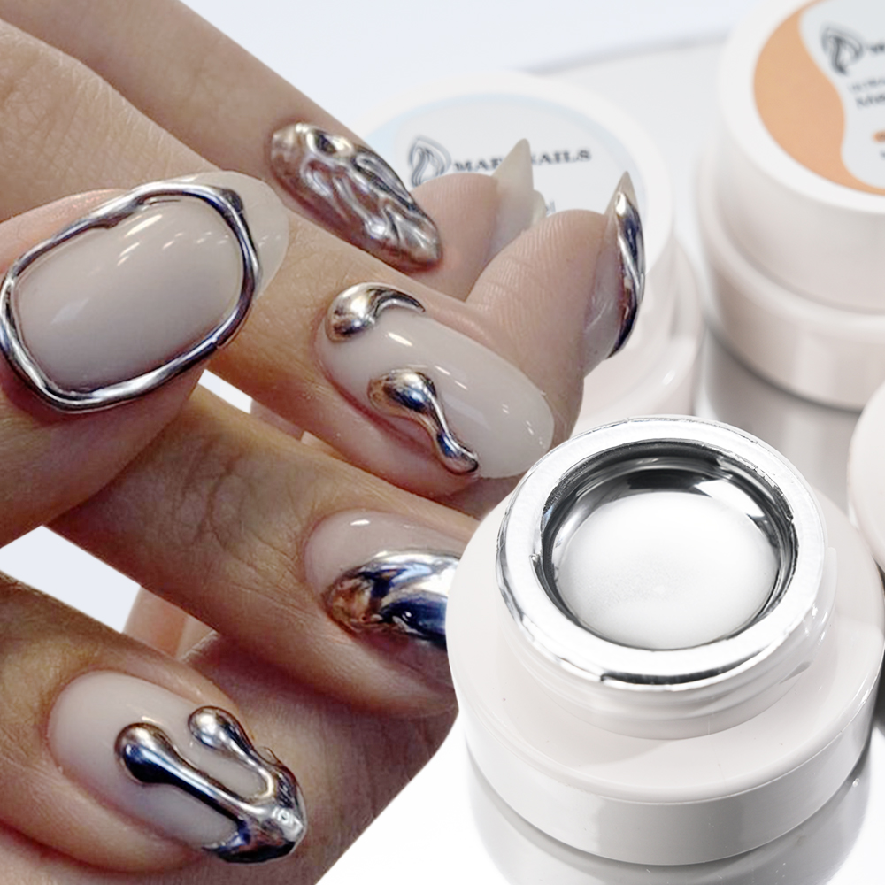 Photography Design - 5ml Gel Kutek Metalik Perak Emas