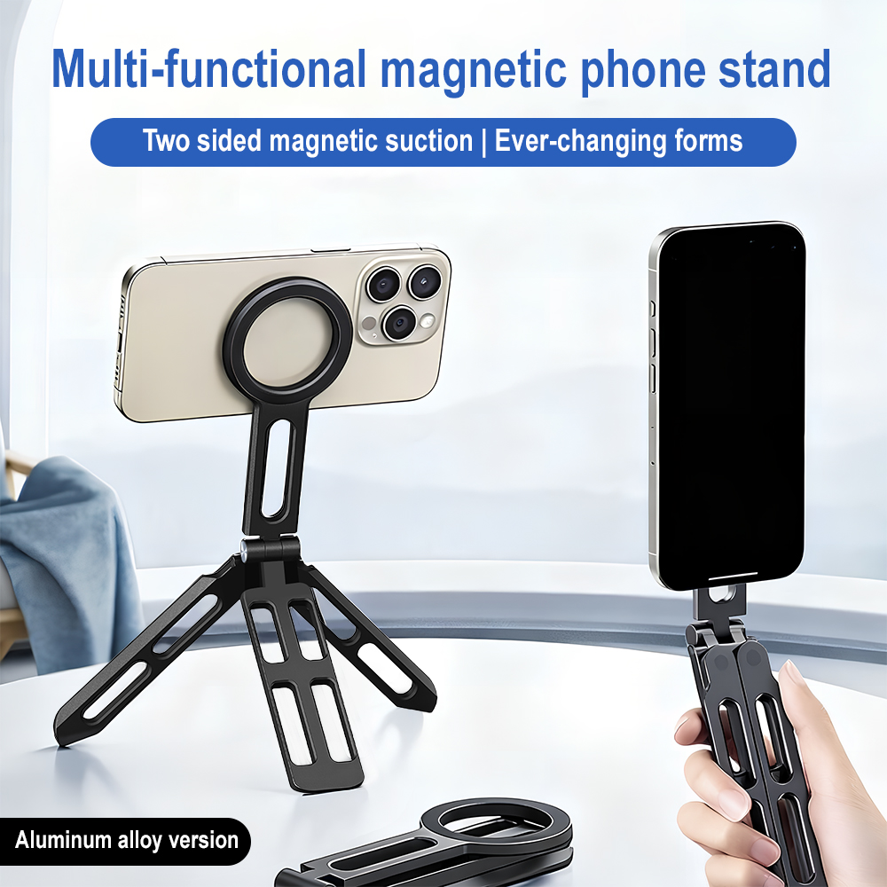 Photography Videos Free - Penyangga Ponsel Magnetik Empat-sumbu 360 °