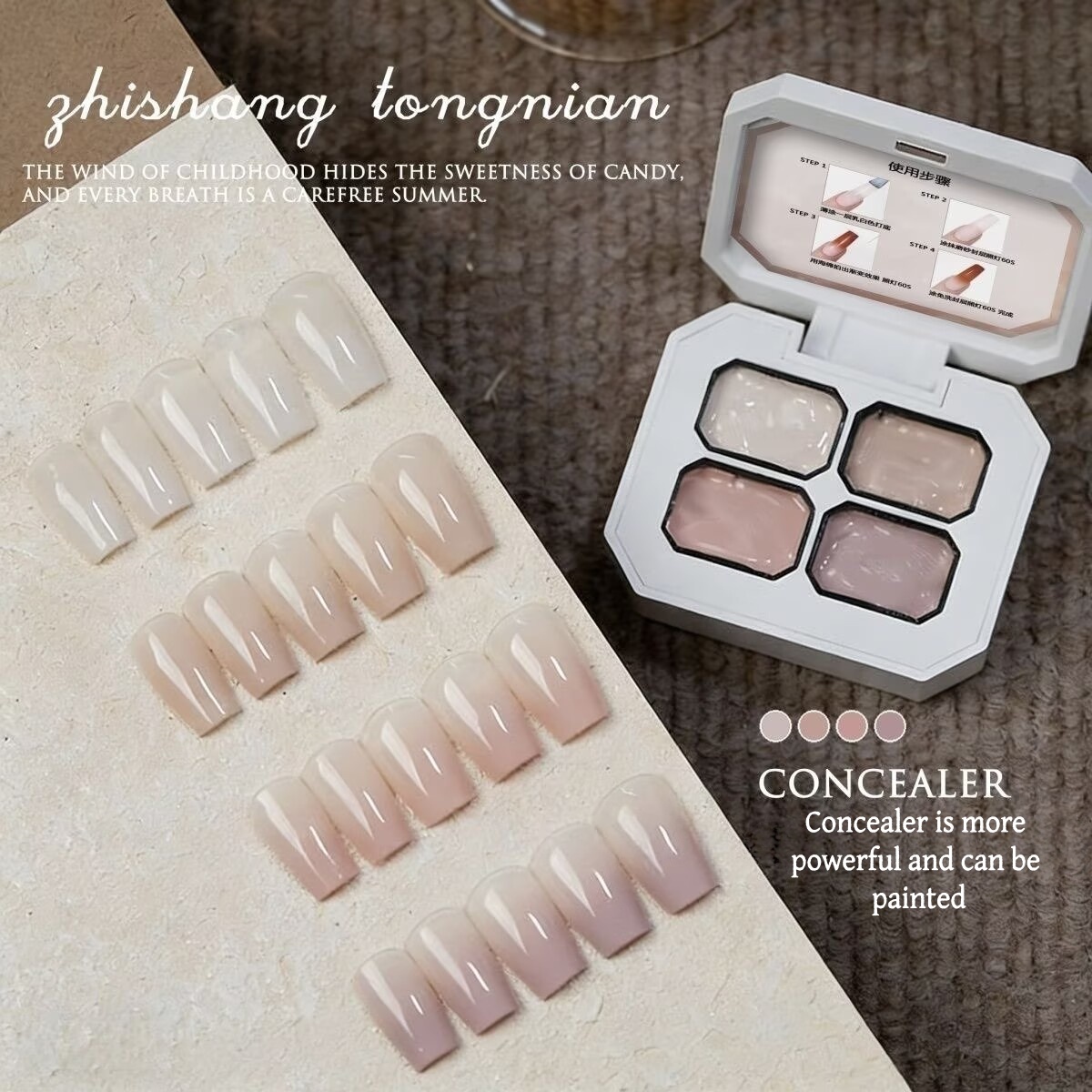 4 Warna Concealer Gel Lukis Gr - Photography Design ulasan dan harga