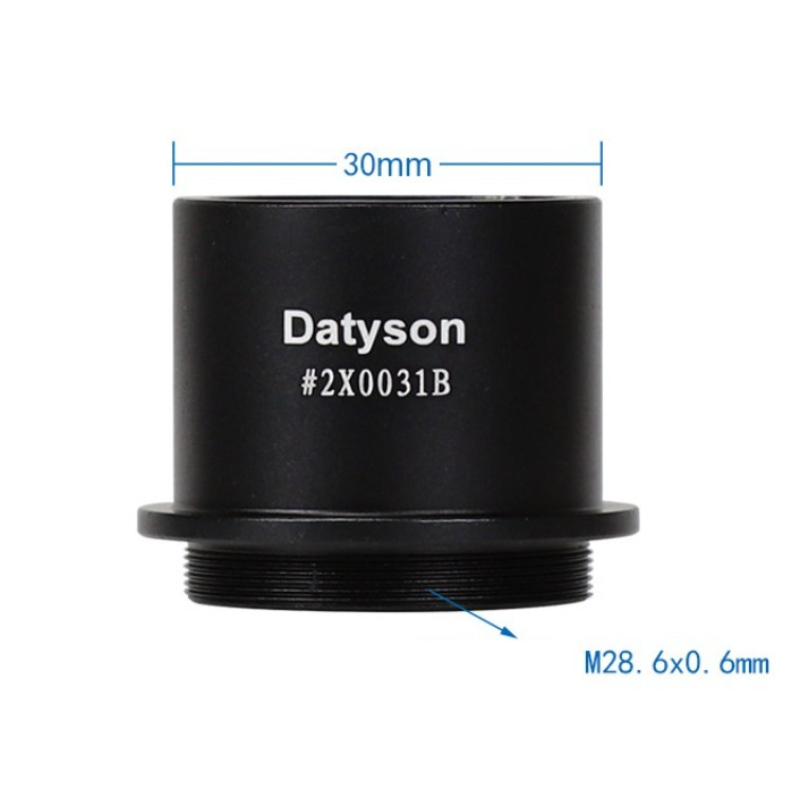 1PCS Adaptor Ulir Mikroskop Bi - Lens Adapter Ring ulasan dan harga