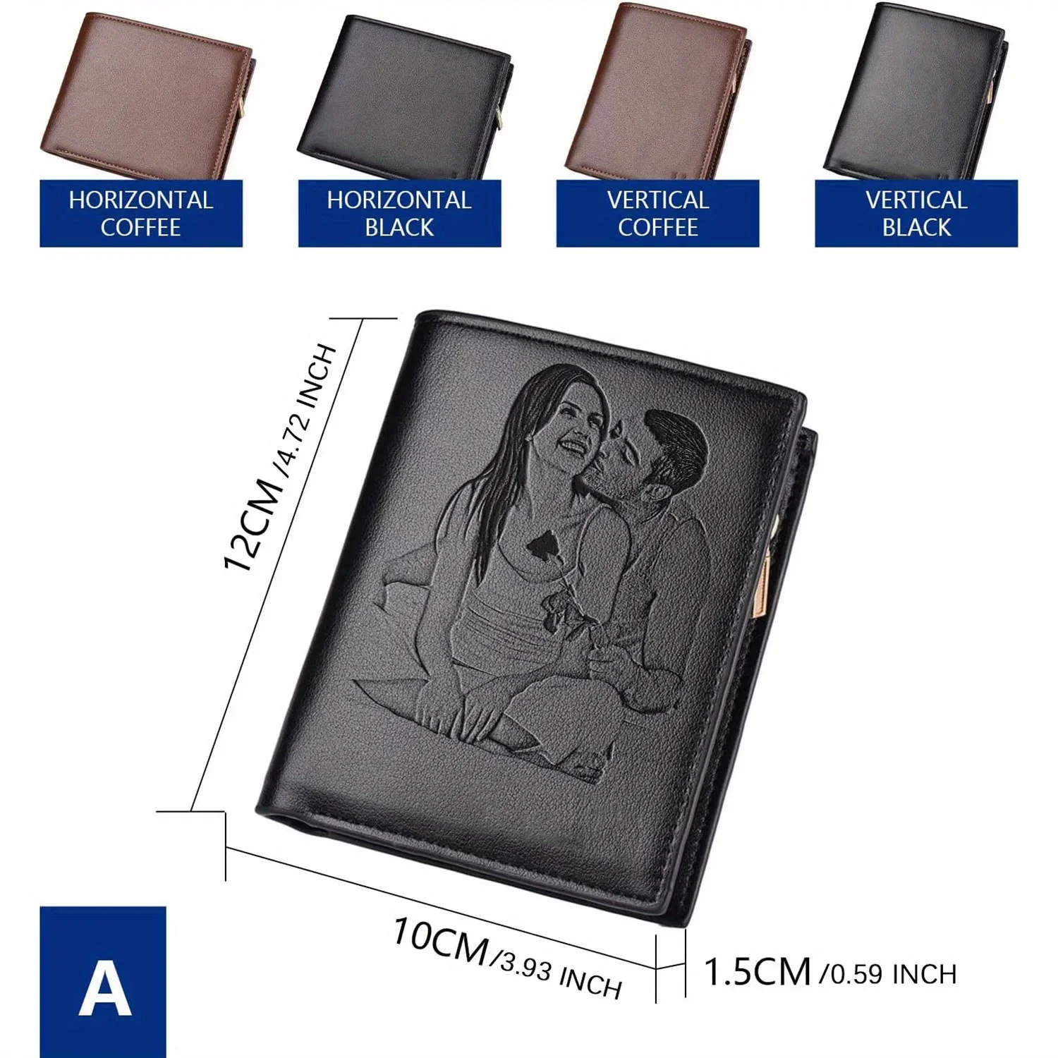 Dompet Foto Pria Berukir Kusto - Photographic Memory ulasan dan harga