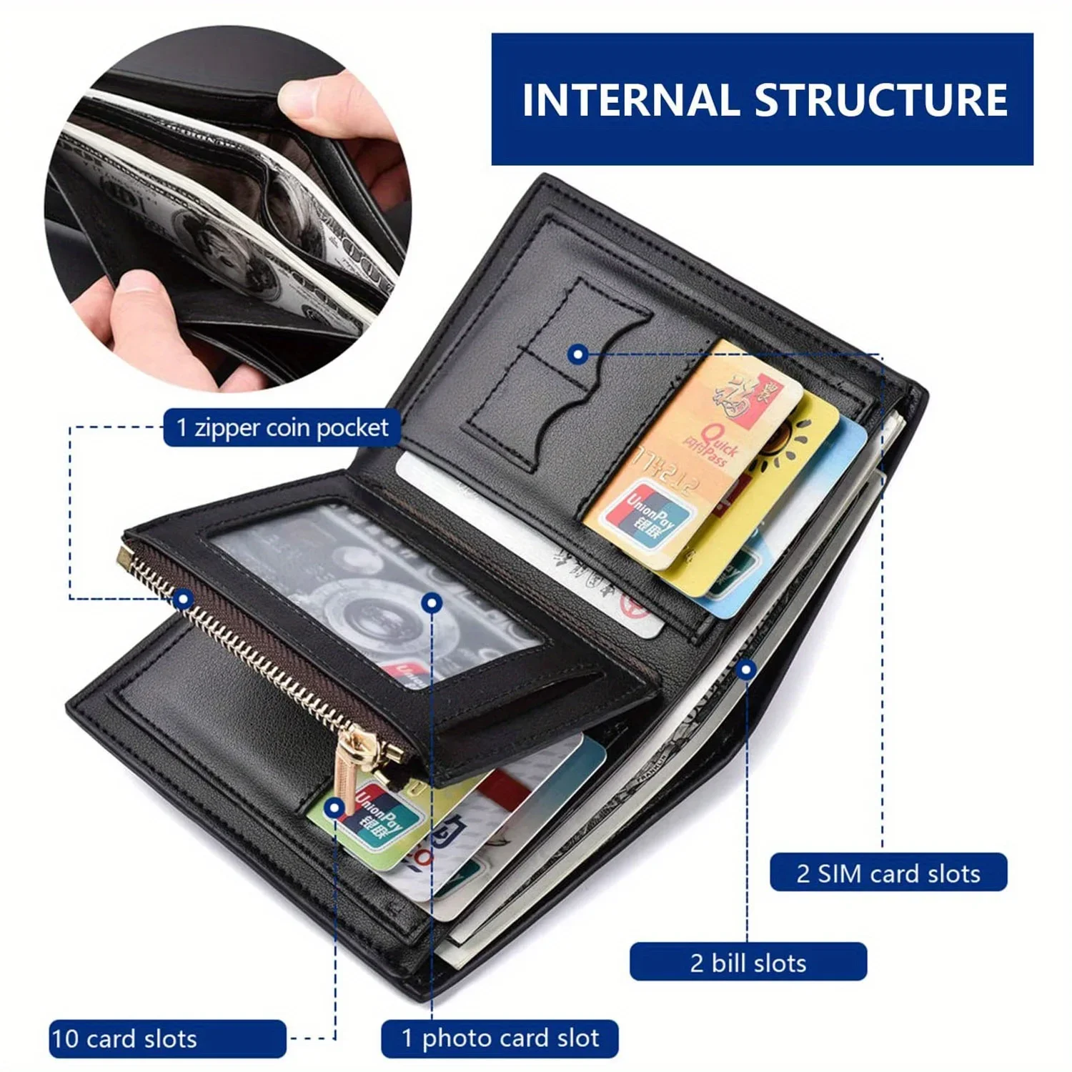 Dompet Foto Pria Berukir Kusto - Photographic Memory ulasan dan harga