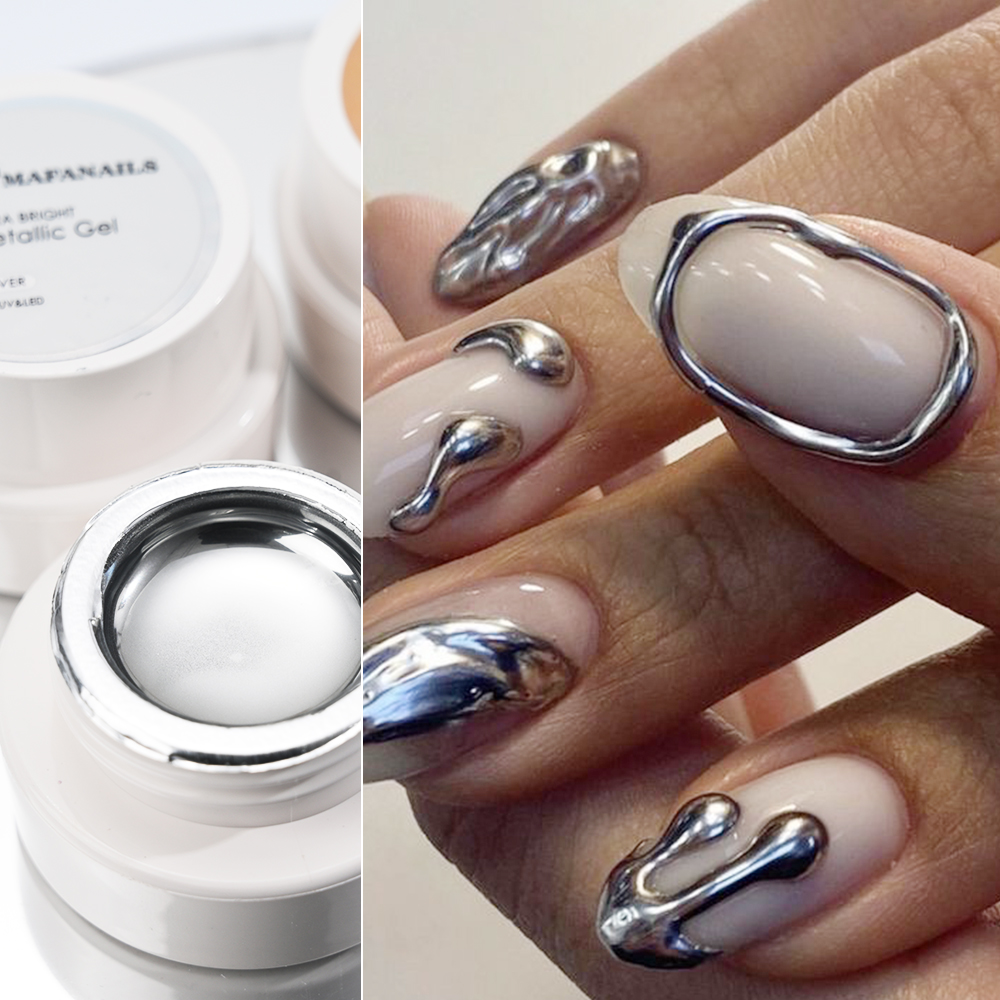 5ml Gel Kutek Metalik Perak Em - Photography Design ulasan dan harga